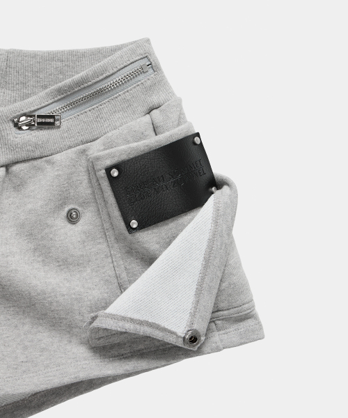 ETRE AU SOMMET(エトレオソメ)の「Two Zipper short pants (Melange Gray)(その他パンツ・レディース・その他・FREE)」の12枚目の写真