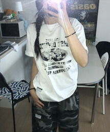 TEXXT オーバーサイズ半袖Tシャツ