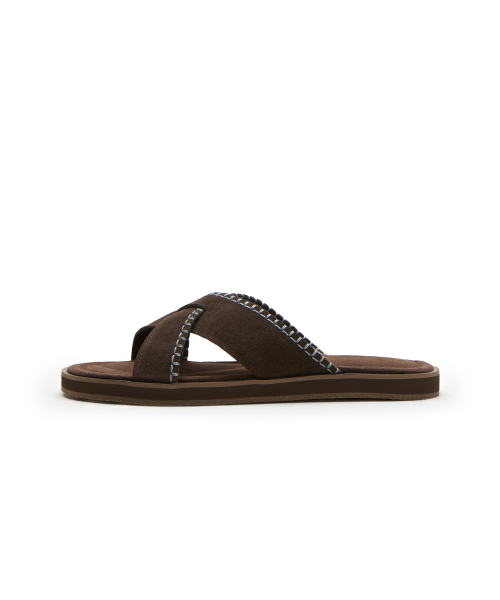 DAONATO(ダオンアト)の「Moksae X-Strap (Brown)(サンダル・メンズ・ダークブラウン・28cm/23cm/25cm/26cm/27cm/28.5cm/27.5cm/26.5cm/25.5cm/24.5cm/23.5cm)」の2枚目の写真