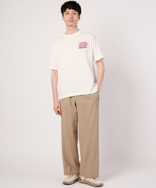 Arnold Palmer(アーノルドパーマー)の「シェア アロハモチーフ Tシャツ(Tシャツ/カットソー・レディース・ホワイト/ネイビー/レッド・L/M/S/LL/XS)」の12枚目の写真