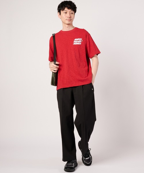 Arnold Palmer(アーノルドパーマー)の「シェア アロハモチーフ Tシャツ(Tシャツ/カットソー・レディース・ホワイト/ネイビー/レッド・L/M/S/LL/XS)」の22枚目の写真