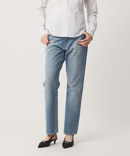 ATTISESSION(アティセッション)の「<ATTISESSION>ヒップカット デニムパンツ(デニムパンツ・レディース・コバルトブルー・38/36)」の4枚目の写真