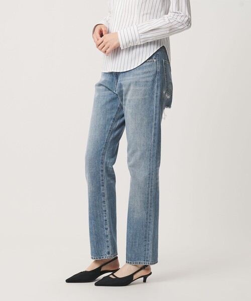 ATTISESSION(アティセッション)の「<ATTISESSION>ヒップカット デニムパンツ(デニムパンツ・レディース・コバルトブルー・38/36)」の5枚目の写真
