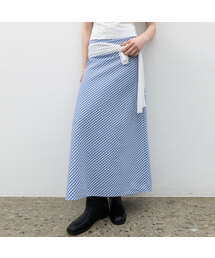 CHECK MERMAID MAXI SKIRT (SK-5099)