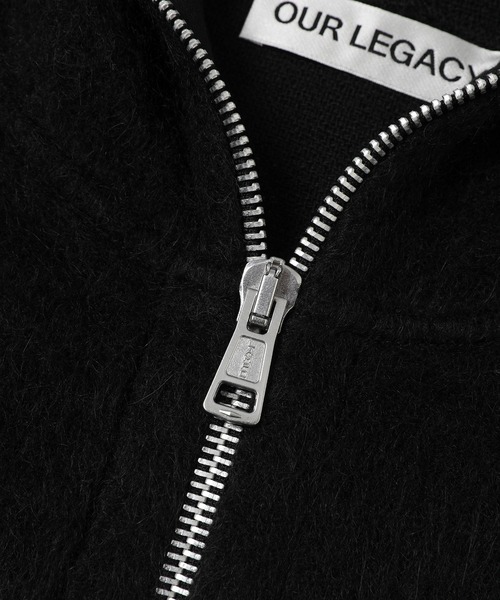 Our Legacy(アワーレガシー)の「OUR LEGACY FULL ZIP HOOD(パーカー・メンズ・ブラック・44/46)」の2枚目の写真