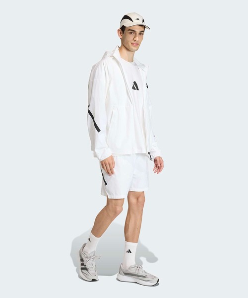 adidas(アディダス)の「ADIDAS Z.N.E.ウーブンショーツ / ハーフパンツ / アディダス adidas(その他パンツ・メンズ・ホワイト・MEDIUM/X-LARGE/SMALL/X-SMALL/LARGE/3XL/XX-LARGE)」の3枚目の写真