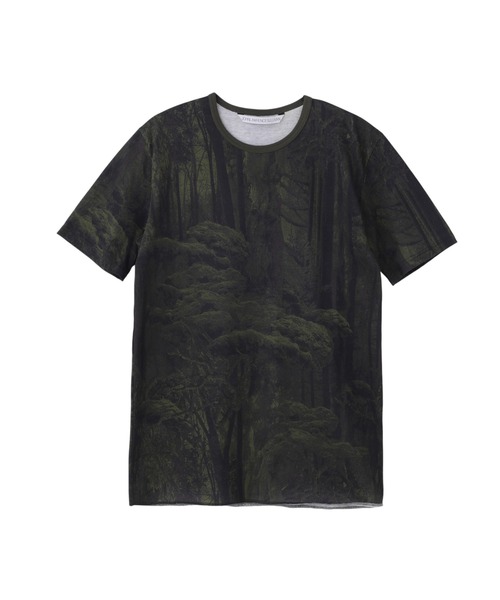 JOHN LAWRENCE SULLIVAN(ジョンローレンスサリバン)の「TREE CAMO T-SHIRT(Tシャツ/カットソー・メンズ・ホワイト/カーキ・SMALL/MEDIUM)」の2枚目の写真