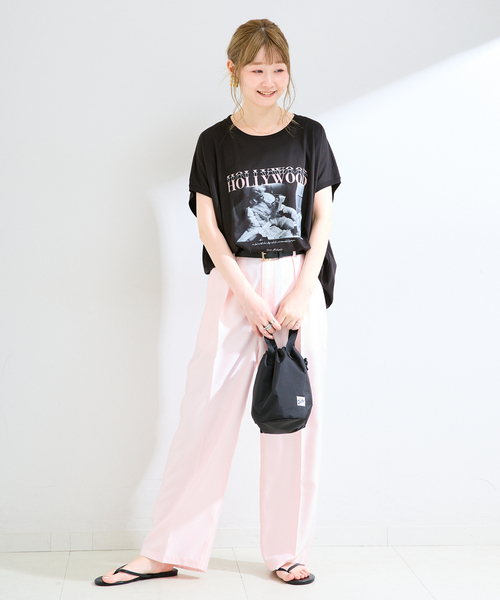 Drifter（ドリフター）の「【WEB＋一部店舗限定】Drifter / ドリフター DRAWSTRING POUCH（ショルダーバッグ・レディース・ブラック/カーキ/チョコ・FREE）」の11枚目の写真
