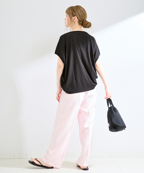 Drifter（ドリフター）の「【WEB＋一部店舗限定】Drifter / ドリフター DRAWSTRING POUCH（ショルダーバッグ・レディース・ブラック/カーキ/チョコ・FREE）」の10枚目の写真