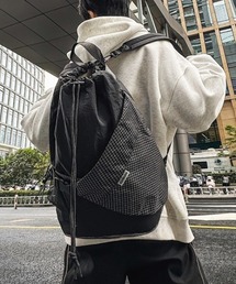 【A4サイズ対応】切り替えナイロンメッシュポケットリュック