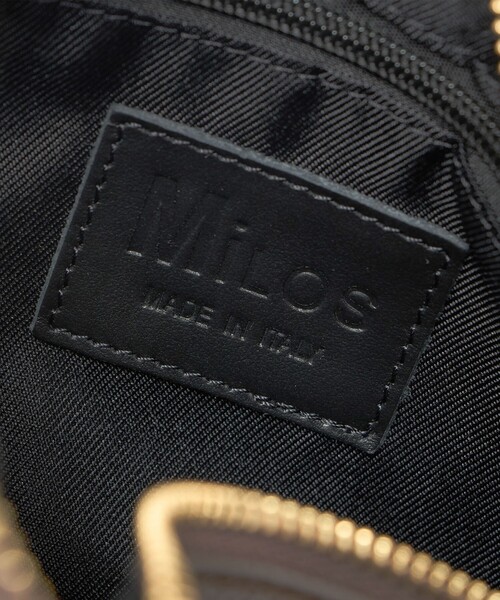 MILOS(ミロス)の「<MILOS>ボストンバッグ(トートバッグ・レディース・ダークブラウン/ライトブルー/ブラック・FREE)」の13枚目の写真
