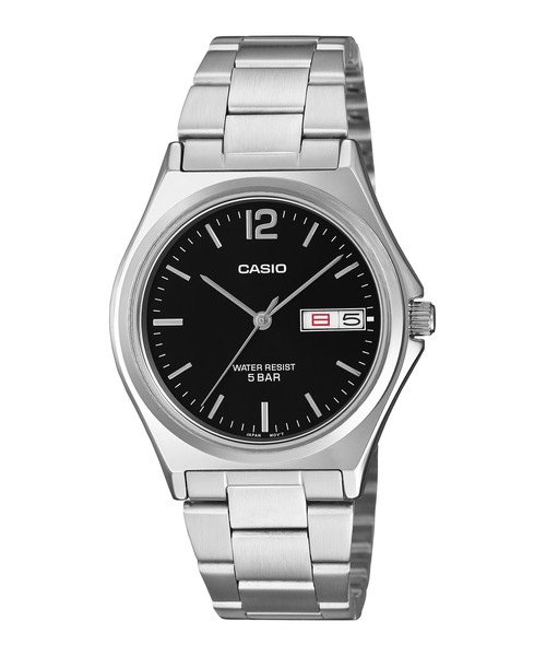 CASIO(カシオ)の「CASIO/カシオ 腕時計 CASIO Collection STANDARD MTP-1440DJ-1AJF(アナログ腕時計・メンズ・シルバー×ブラック・FREE)」の1枚目の写真