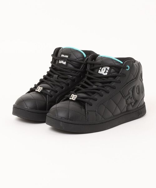 DC SHOES(ディーシーシューズ)の「DC SHOES ディーシーシューズ ALLIANCE HI SE SN レディーススニーカー ハイカット(アライアンスハイSESN)(スニーカー・レディース・ホワイト系その他/キャメル/ブラック・23.5cm/24.0cm/24.5cm/25.0cm/23.0cm)」の1枚目の写真