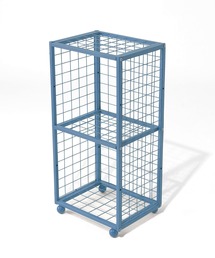 GEORGE'S（ジョージズ）の「［幅37.5cm］棚板可動式タテヨコメッシュラック２Ｄ/カラースチールシリーズ（家具）」