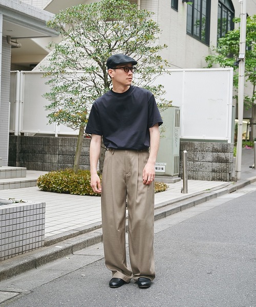 STUDIOUS(ステュディオス)の「【STUDIOUS】Woolycupra CurveSlacks(スラックス・メンズ・ブラウン/タン・1/2/3)」の12枚目の写真