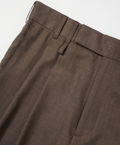 STUDIOUS(ステュディオス)の「【STUDIOUS】Woolycupra CurveSlacks(スラックス・メンズ・ブラウン/タン・1/2/3)」の18枚目の写真