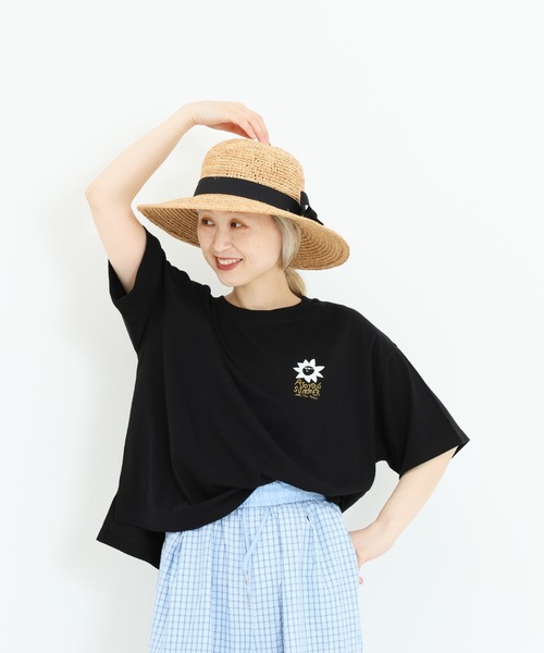 HEART MARKET(ハートマーケット)の「SUNワイドなプリントT(Tシャツ/カットソー・レディース・イエロー/ナチュラル/ブラック・MEDIUM/LARGE)」の14枚目の写真