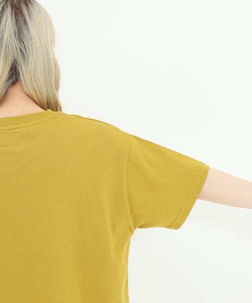 HEART MARKET(ハートマーケット)の「SUNワイドなプリントT(Tシャツ/カットソー・レディース・イエロー/ナチュラル/ブラック・MEDIUM/LARGE)」の5枚目の写真