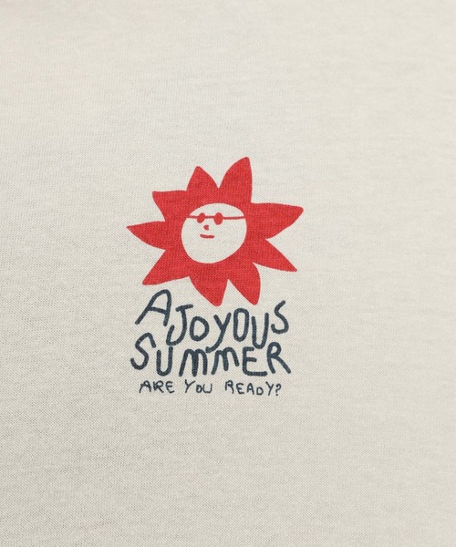 HEART MARKET(ハートマーケット)の「SUNワイドなプリントT(Tシャツ/カットソー・レディース・イエロー/ナチュラル/ブラック・MEDIUM/LARGE)」の8枚目の写真
