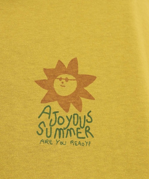 HEART MARKET(ハートマーケット)の「SUNワイドなプリントT(Tシャツ/カットソー・レディース・イエロー/ナチュラル/ブラック・MEDIUM/LARGE)」の9枚目の写真
