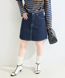 Lee | 【WEB+一部店舗限定】ウォッシャブル / Lee / リー MINI SKIRT(デニムスカート)