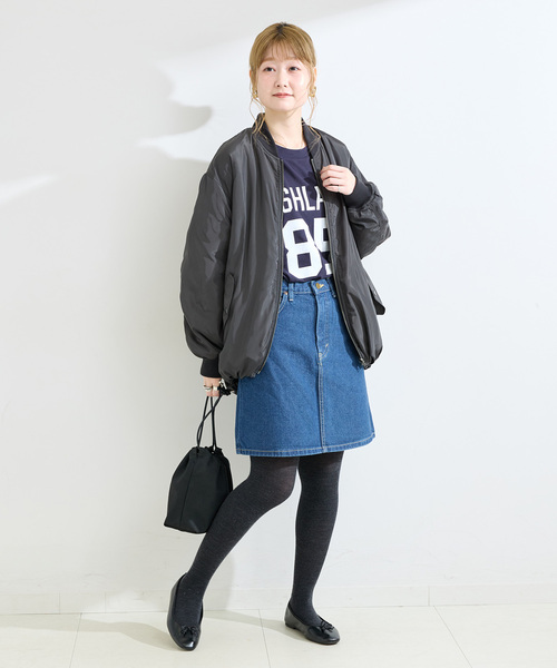 Lee(リー)の「【WEB+一部店舗限定】ウォッシャブル / Lee / リー MINI SKIRT(デニムスカート・レディース・ネイビー/ライトブルー・SMALL/MEDIUM)」の9枚目の写真