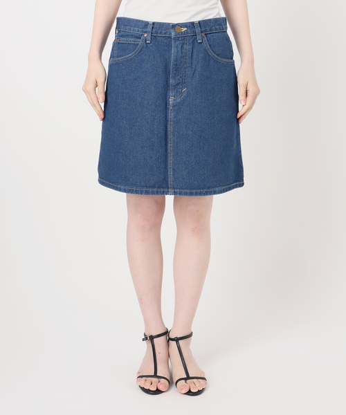 Lee(リー)の「【WEB+一部店舗限定】ウォッシャブル / Lee / リー MINI SKIRT(デニムスカート・レディース・ネイビー/ライトブルー・SMALL/MEDIUM)」の17枚目の写真