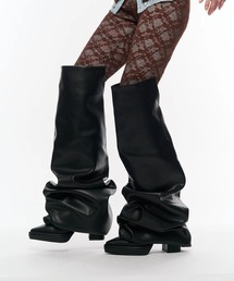 POOLDE | Melted Thigh Boots(ブーツ)