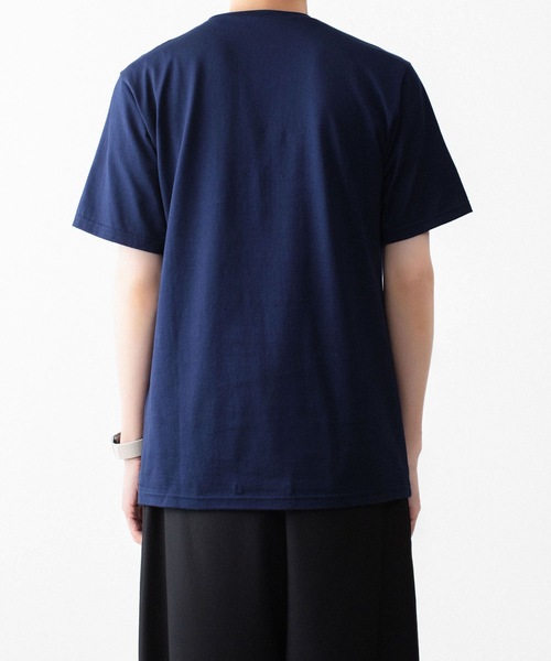 ato（アトウ）の「V NECK T-SHIRTS（Tシャツ/カットソー・メンズ・ホワイト/ブラック/ネイビー/トップグレー・46/48）」の22枚目の写真