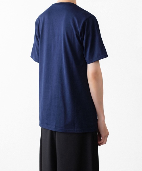 ato（アトウ）の「V NECK T-SHIRTS（Tシャツ/カットソー・メンズ・ホワイト/ブラック/ネイビー/トップグレー・46/48）」の21枚目の写真