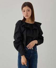 【MAGASIN DE MODE Chou Chou】フリルブラウス SNF