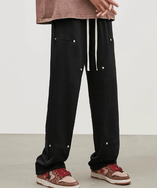 DOUBLE STEAL(ダブルスティール)の「DSルーズワイドスウェットパンツ(スウェットパンツ・メンズ・グレー/ブラック・X-LARGE/LARGE/MEDIUM)」の3枚目の写真