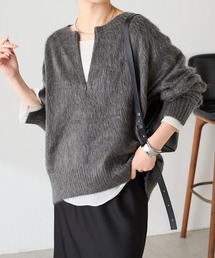 OY/オーワイ』MULTI DOLLY HAIRY KNIT/マルチドリー ヘアリーニット