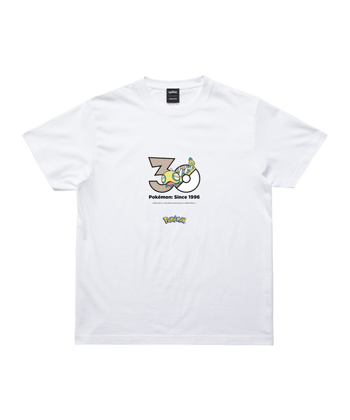 ZOZOSPOT(ゾゾスポット)の「Pokemon 30th Anniversary 1025 T-shirt 「ノココッチ(みつふしフォルム)」(Tシャツ/カットソー・レディース・ホワイト・160cm/150cm/140cm/130cm/120cm/110cm/100cm/XXX-LARGE/XX-LARGE/X-LARGE/LARGE/MEDIUM/SMALL)」の1枚目の写真