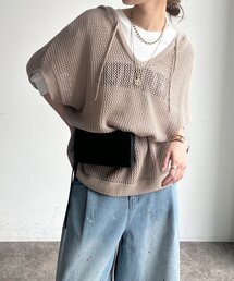 【WEB限定】メッシュフーディーベスト
