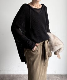 【WEB限定】メッシュフーディーベスト