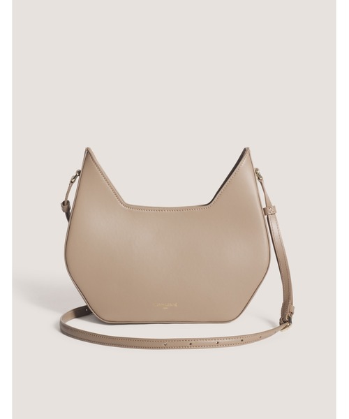 Maison Kitsune(メゾンキツネ)の「INARE BAG(ショルダーバッグ・メンズ・ライトベージュ/ブラック・U)」の12枚目の写真