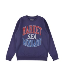 MARKET x WDS LOGO CREW NECK SWEAT SHIRT