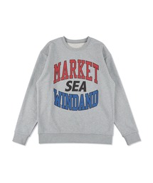 MARKET x WDS LOGO CREW NECK SWEAT SHIRT