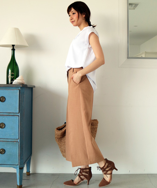 N.(N. Natural Beauty Basic)(エヌエヌナチュラルビューティーベーシック)の「リボンタイブラウス(シャツ/ブラウス・レディース・ネイビー/ホワイト/ピンク/ホワイト系その他・MEDIUM)」の12枚目の写真