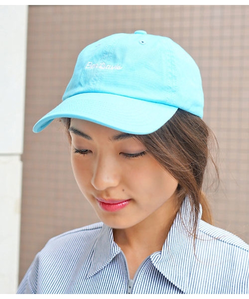 BEN DAVIS ORIGINALS（ベンデイビスオリジナルス）の「《BEN DAVIS》THE ORIGINAL LOW CAP（キャップ・メンズ・グレー/ブルー/ベージュ/ネイビー/スカイブルー/ブラック/ホワイト/グリーン/ワインレッド/ライトベージュ/ライトピンク/インディゴブルー/ライトインディゴブルー/ホワイト×ピンク/ライトグレー/ピンク系その他/サックスブルー/ブラック系その他・FREE）」の12枚目の写真
