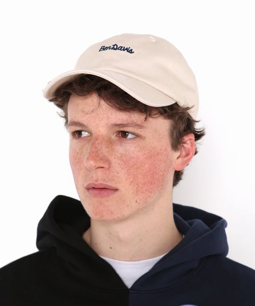 BEN DAVIS ORIGINALS（ベンデイビスオリジナルス）の「《BEN DAVIS》THE ORIGINAL LOW CAP（キャップ・メンズ・グレー/ブルー/ベージュ/ネイビー/スカイブルー/ブラック/ホワイト/グリーン/ワインレッド/ライトベージュ/ライトピンク/インディゴブルー/ライトインディゴブルー/ホワイト×ピンク/ライトグレー/ピンク系その他/サックスブルー/ブラック系その他・FREE）」の8枚目の写真
