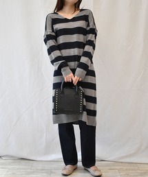 RANAN | カシミヤタッチニットワンピース(ワンピース)