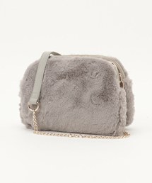 Me% | ２WAYファーショルダー 733341(ショルダーバッグ)