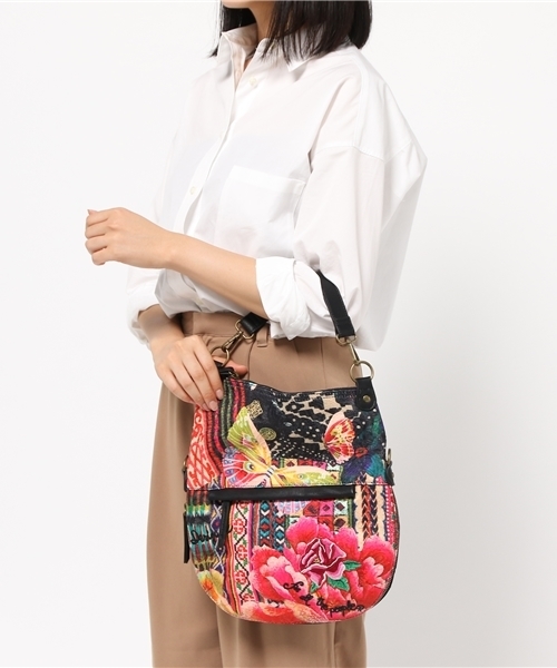Desigual（デシグアル）の「「Desigual/デシグアル」バッグ（ショルダーバッグ・レディース・レッド系その他・ONE SIZE）」の10枚目の写真