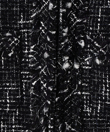 ESTNATION ノーカラーツイードジャケット ESTNATION / ファンシーツイードノーカラージャケット｜ESTNATION