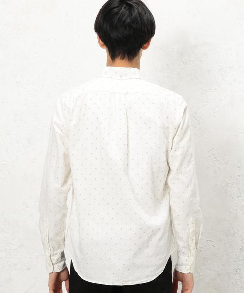 green label relaxing(グリーンレーベルリラクシング)の「BC VIYELLA/DOT BD シャツ◆(シャツ/ブラウス・メンズ・ホワイト/ネイビー/グレー・MEDIUM/LARGE/SMALL/X-LARGE)」の12枚目の写真