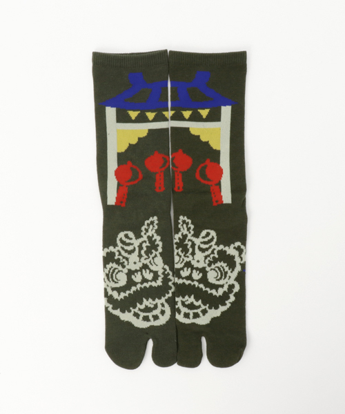 カヤ カヤ の カヤ 横浜中華街 獅子舞足袋27cm ソックス 靴下 Wear