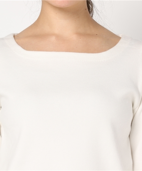 PROPORTION BODY DRESSING（プロポーションボディドレッシング）の「ファードッキングニット（ニット/セーター・レディース・ホワイト系その他/ピンク/グレー/ピンク系その他・3/2）」の8枚目の写真