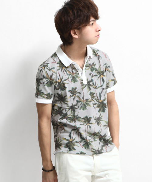 ZIP FIVE（ジップファイブ）の「【ZIP FIVE】プリントポロシャツ（ポロシャツ・メンズ・T/H/O/Q/G/I/P/R/S/K/L/B/J/N/C/D/E/F/A/M/V/U・X-LARGE/LARGE/SMALL/MEDIUM/X-SMALL）」の11枚目の写真